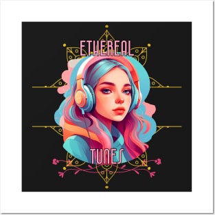 Ethereal Tunes - Music Enjoyer Posters and Art